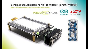 EPDK Matter for Arduino Nano Matter