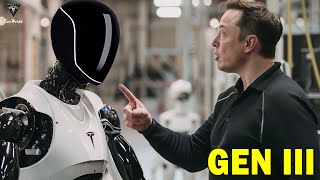 Elon Musk Reviews Tesla Bot 2.0 - Optimus Gen 3! All Update Is Here! Release On Dec!