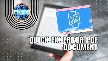 ⭐ SIMPLE: How to quick fix error PDF document could not be printed | 2024