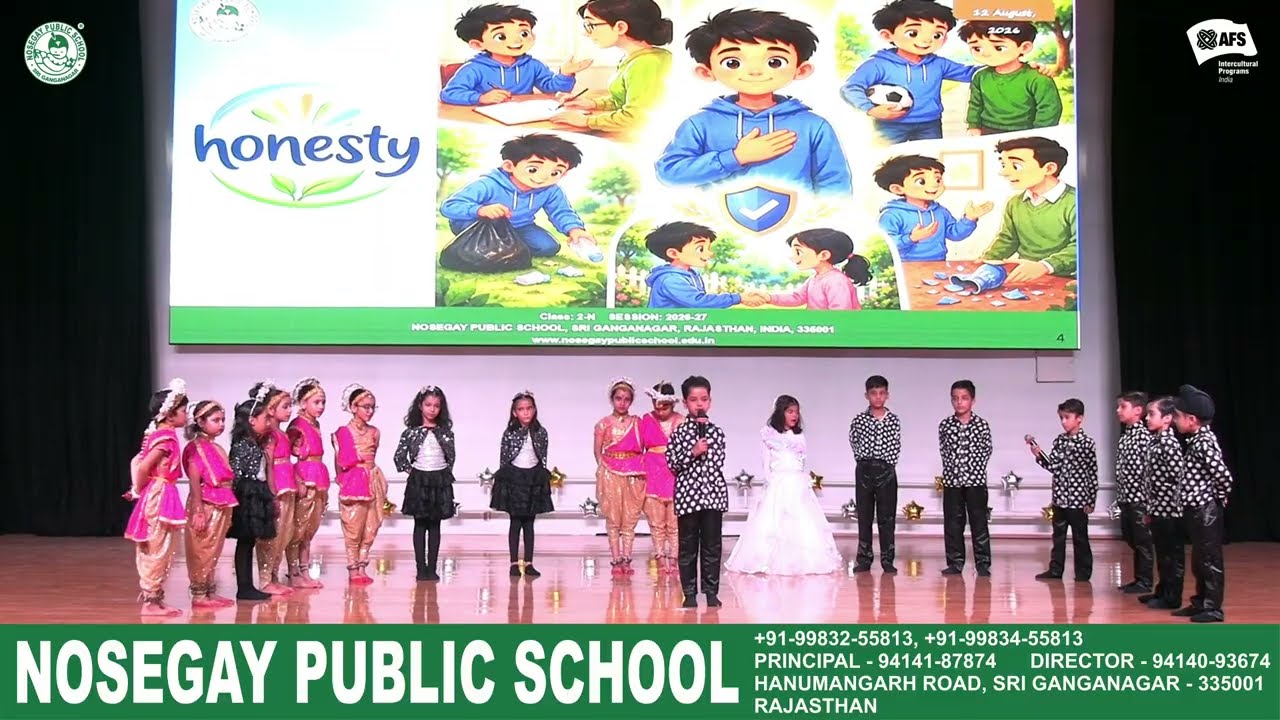 ANNUAL PRESENTATION | II-N | TOPIC - THE BOY WHO CRIED WOLF