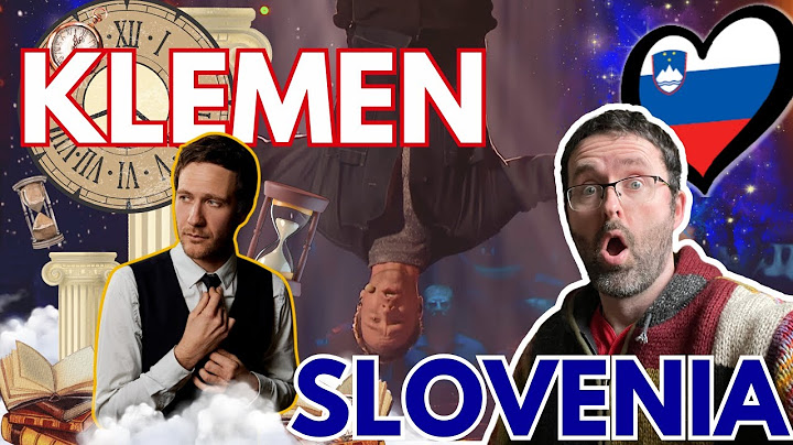 🇸🇮 Klemen "How much time...?" ANALYSIS & REACTION | Slovenia🇸🇮 | Eurovision 2025