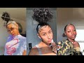 Cute sleek hairstyles  edges compilation