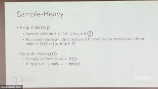 Sampling Multiple Edges Efficiently
Sampling Multiple Edges Efficiently Sampling Multiple Edges Efficiently