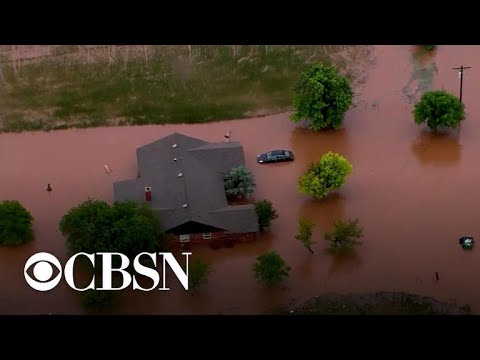 Severe Weather Pummels The Southern Plains Youtube