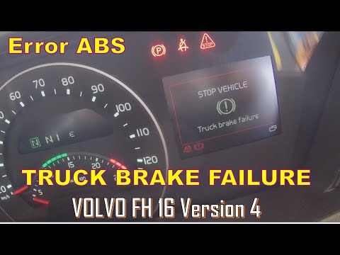 Mengatasi error "TRUCK BRAKE FAILURE" Volvo FH 16