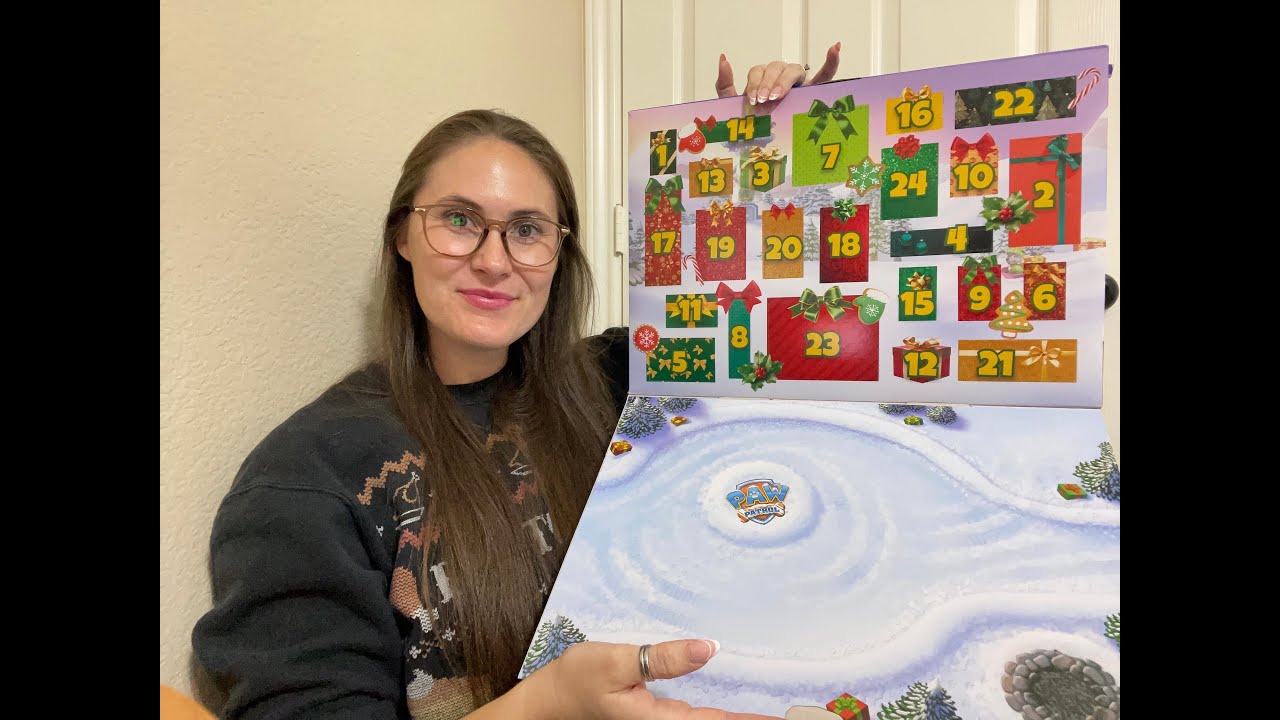 What I noticed about this paw patrol advent calendar