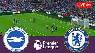 Brighton Hove Albion vs Chelsea LIVE. Premier League 2023/2024 Full Match - Simulation Video Games