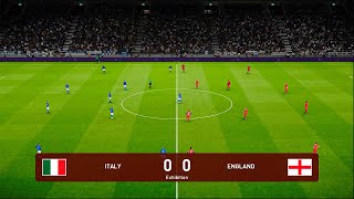 PES | Italy vs England | Qualification EURO 2024 |Full Match All Goals HD Gameplay