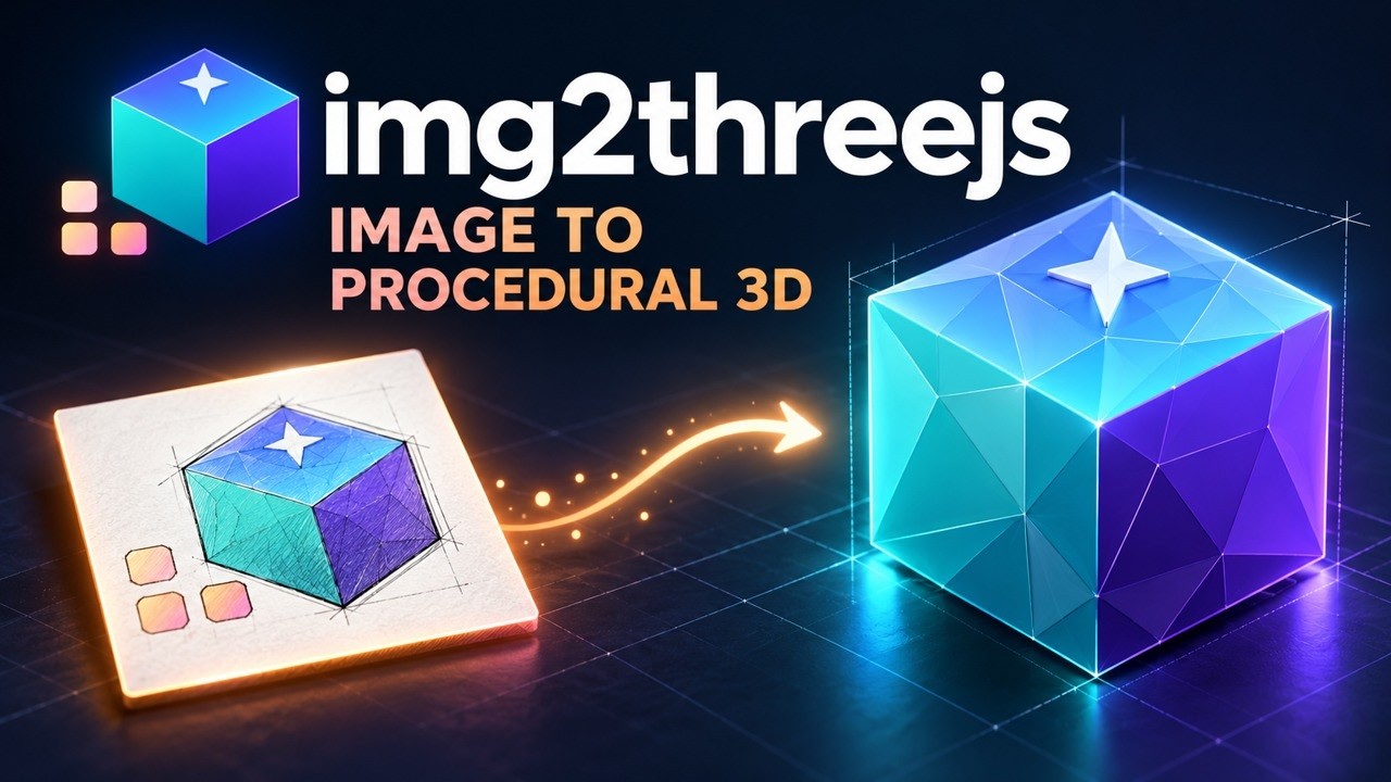 img2threejs GitHub Overview: Procedural 3D Reconstruction from One ...