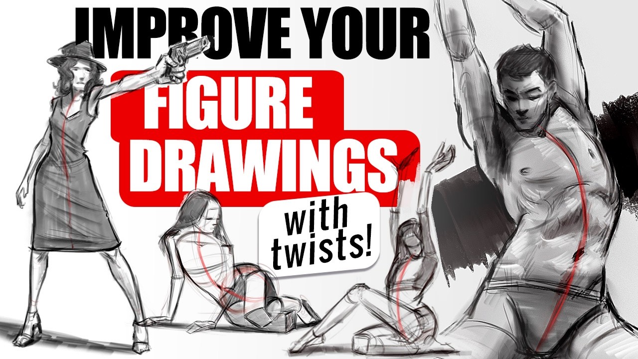 Stop Drawing Stiff Figures, on YouTube