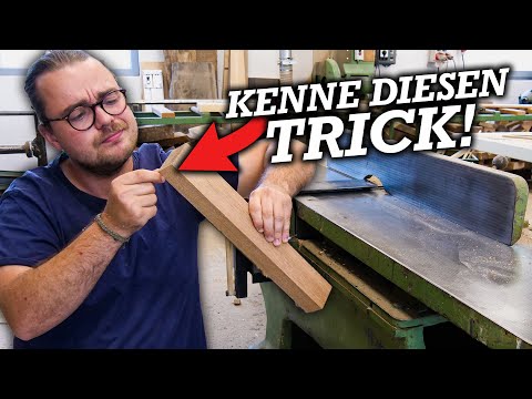 Keine 90 Grad beim Abrichten? Kenne diesen Trick und ärger dich nicht mehr 😄 @Konterholz