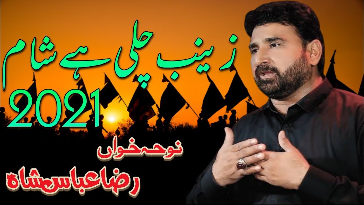 Chali Raza Zainab Chali Hai Sham | Raza abbas | New Noha | 2021 - YouTube