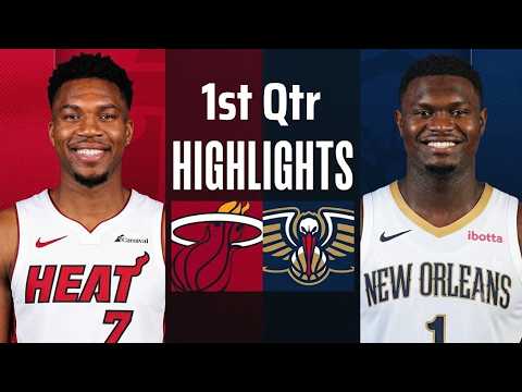 Miami Heat vs New Orleans Pelicans Full Highlights 1st QTR | Oct 8 | 2026 NBA Highlights