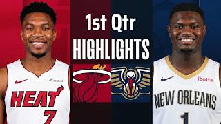 Download lagu Miami Heat vs New Orleans Pelicans Full Highlights 1st QTR | Oct 8 | 2026 NBA Highlights