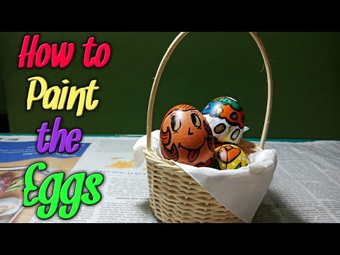 Video: Kami melukis telur pada kulit bawang dengan corak