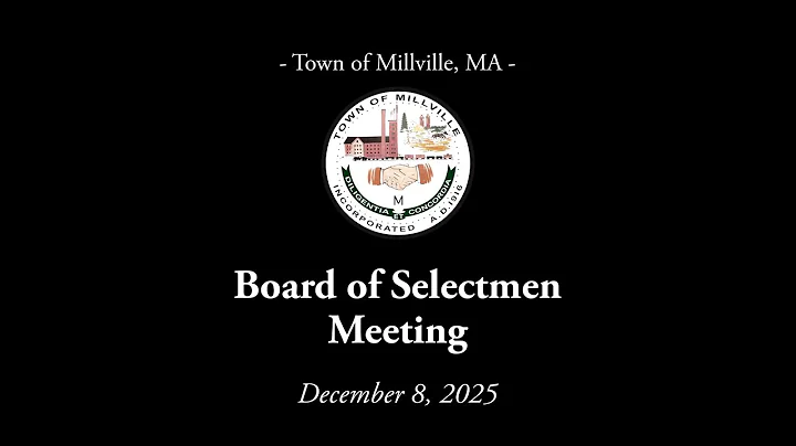 Board of Selectmen - December 8, 2025
