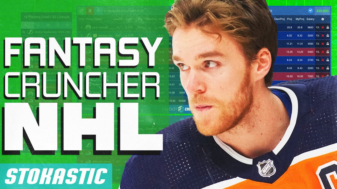 How To Use Fantasy Cruncher To Win At NHL DFS Daily Fantasy Hockey