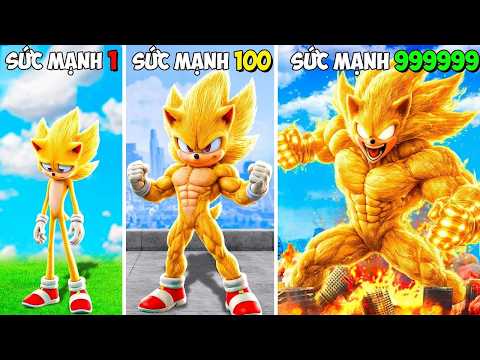 Biến Super Sonic thành kẻ mạnh nhất trong GTA 5 với mod Sonic Movie