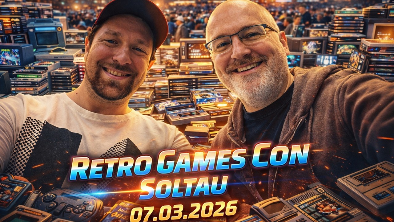 Retro Games Con Soltau 07.03.2026 Börse mit Special Guest