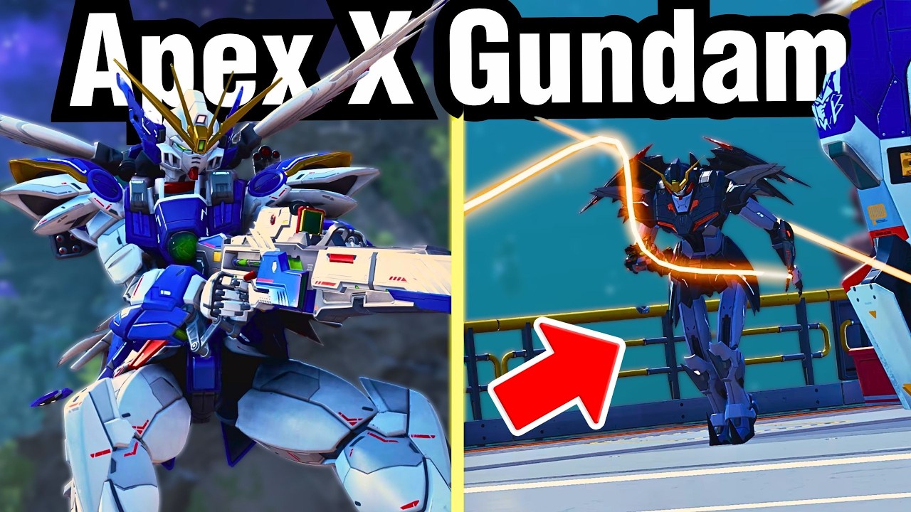 Это правда?! Коллаборация Apex Legends и Gundam!