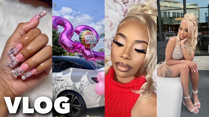 GRWM FOR MY BIRTHDAY + VLOG