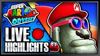 Super Mario Odyssey Twitch Stream Highlights - Sand Kingdom Gameplay (LIVE)