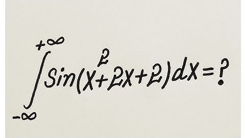 A Hard Integral From United States 🇺🇸 || Fersenel Integral || MIT Qualifying Exam 