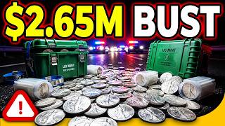 Police Just Made The Biggest Stolen Silver Eagle Bust In History