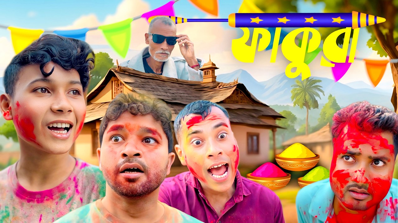 ফাকুৱা 2026 ll Holi funny video 2026 😍​😋​😜​🌈​