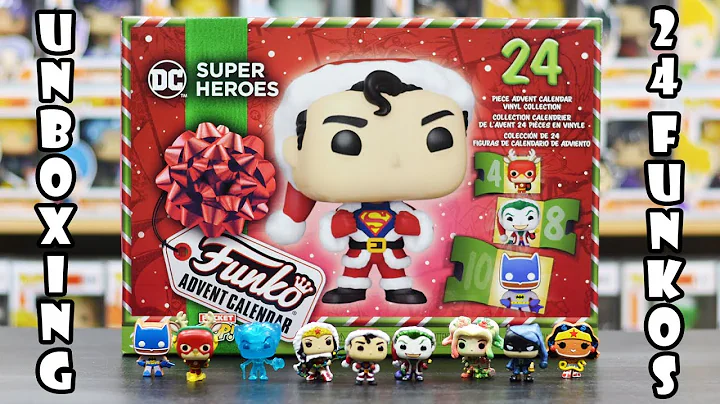 Opening the ENTIRE 2023 DC Funko Advent Calendar!