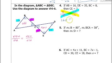 Day 05 HW Similar Triangles and Midsegments