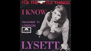 Lysett - It's the little things (Nederbeat) | (Den Haag) 1967
