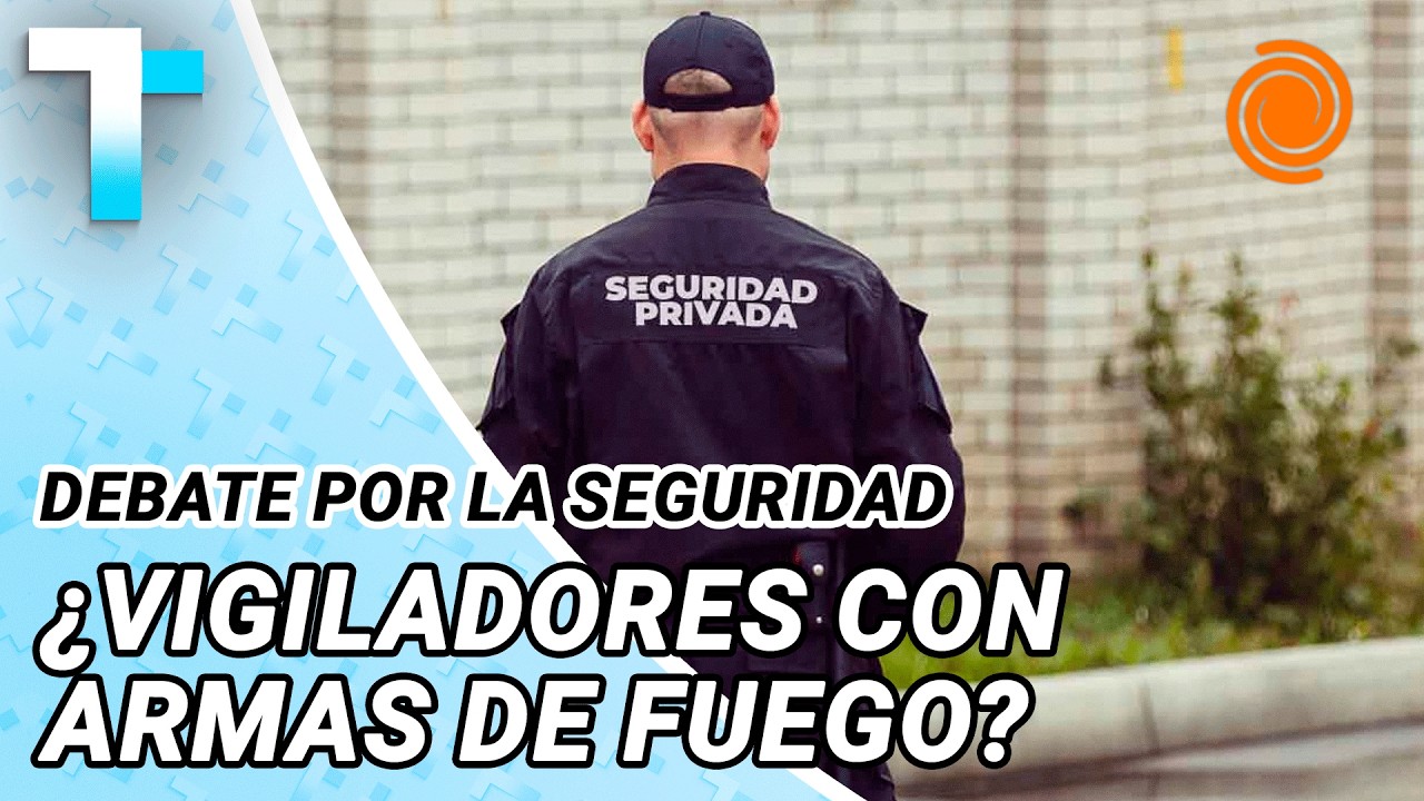 GUARDIAS PRIVADOS piden usar ARMAS LETALES y reabrir el debate por la ley de seguridad