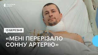 «Нас було 9 людей: семеро — трьохсотих, двоє — двохсотих». У медзакладі лікують пораненого бійця