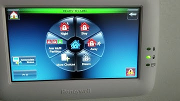 Honeywell Tuxedo Touch How To Arm System