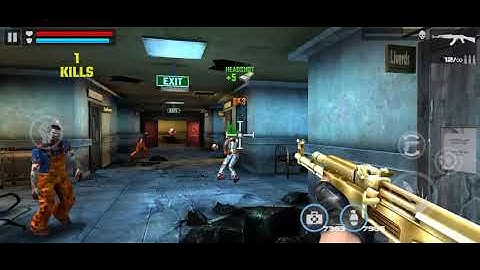 DEAD TARGET: || Zombie Review Skin Golden Ak -47 Misi. 219 [Android Gameplay]