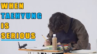 [BTS Engsub] Kim Taehyung&#39;s serious way of working when filming | BTS funny moments