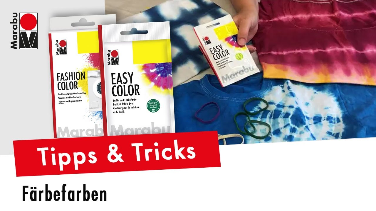 Textilien färben Wie ihr Textilien in der Waschmaschine oder von Hand färben könnt YouTube