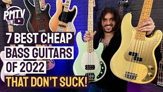 7 Cheap Bass Guitars That Don't Suck - 2022 Edition! - Basses That Deliver Fat Tone At Small Prices!