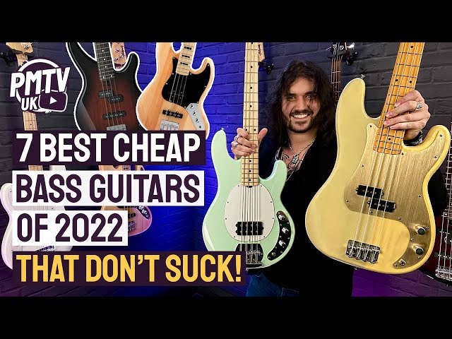 7 Cheap Bass Guitars That Don't Suck - 2022 Edition! - Basses That Deliver  Fat Tone At Small Prices! 