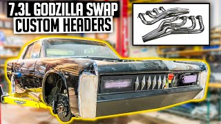 1965 Continental Header Fabrication for 7.3L Motor Swap - Godzilla Continental Ep. 8 by Salvage to Savage 33,156 views 2 months ago 18 minutes