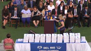 Del Rio High School Commencement 2018