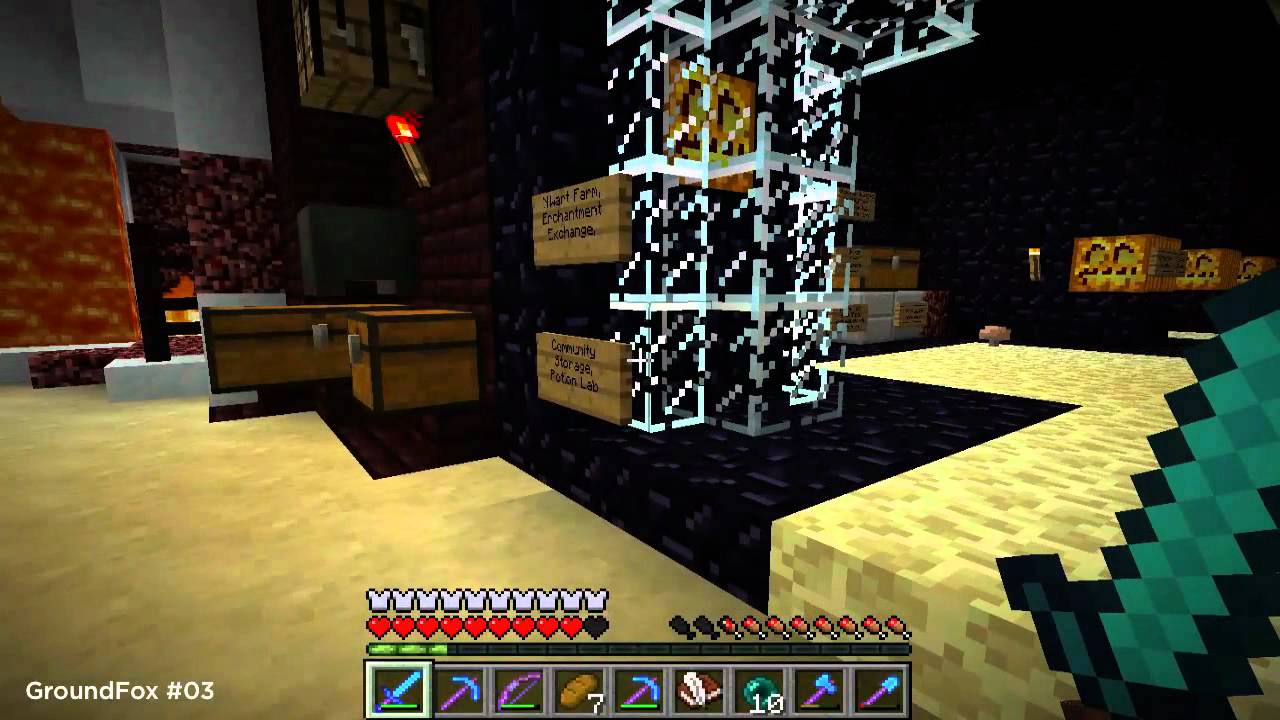 GroundFox Minecraft #3 "12w25a Testing"