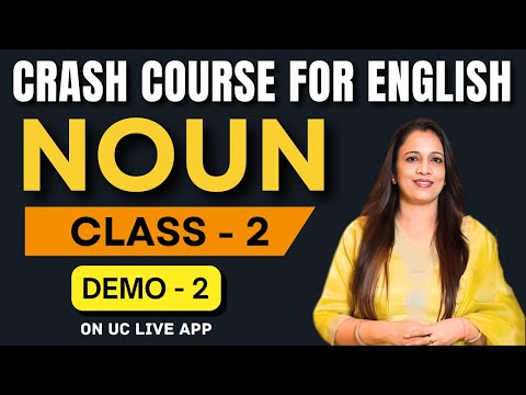 Crash Course For English For SSC 2025 Exams | Noun | Class - 2 | Parts of Speech | Rani Ma'am