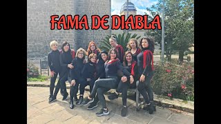 Fama de Diabla La Konga, David Bisbal, Emero Zumba Coreografía Ana Toral Cobo  #famadediabla #zumba