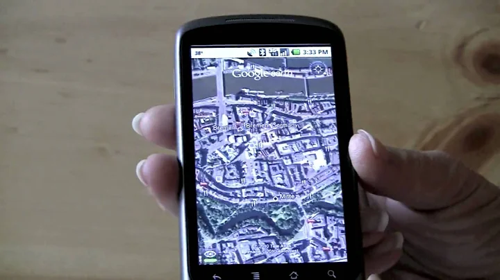 Google Earth on the Nexus One
