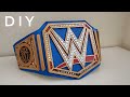 How to make wwe universal championship title belt  diy universal championship