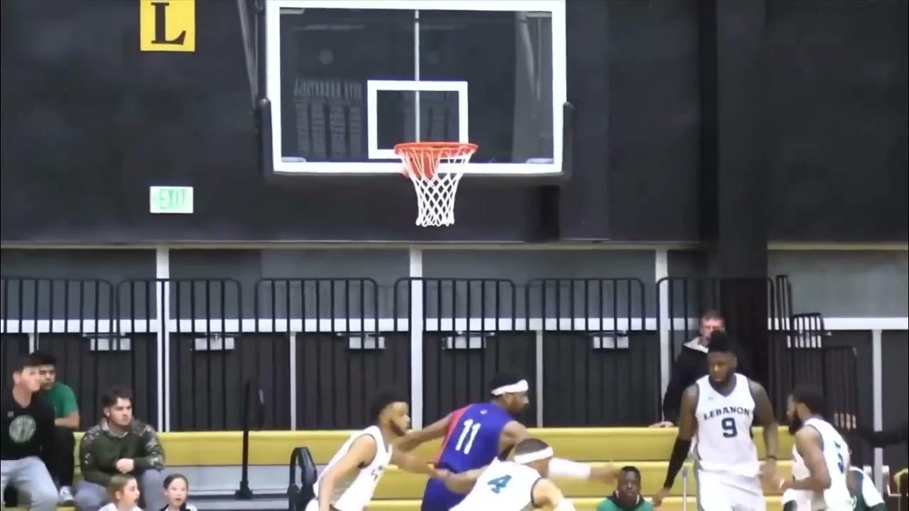 Jamel McAllister #9 2022 TBL Mid Season highlights Lebanon Leprechauns ...