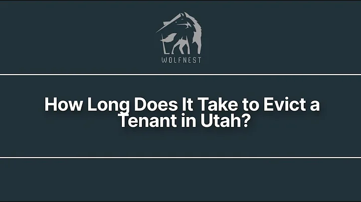 How Long Does It Take to Evict a Tenant in Utah