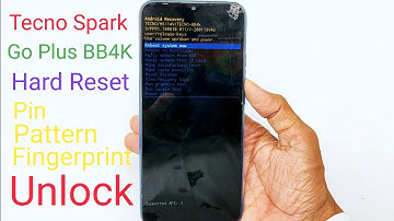 Tecno Spark Go Plus (BB4K) Hard Reset || Pattern Unlock